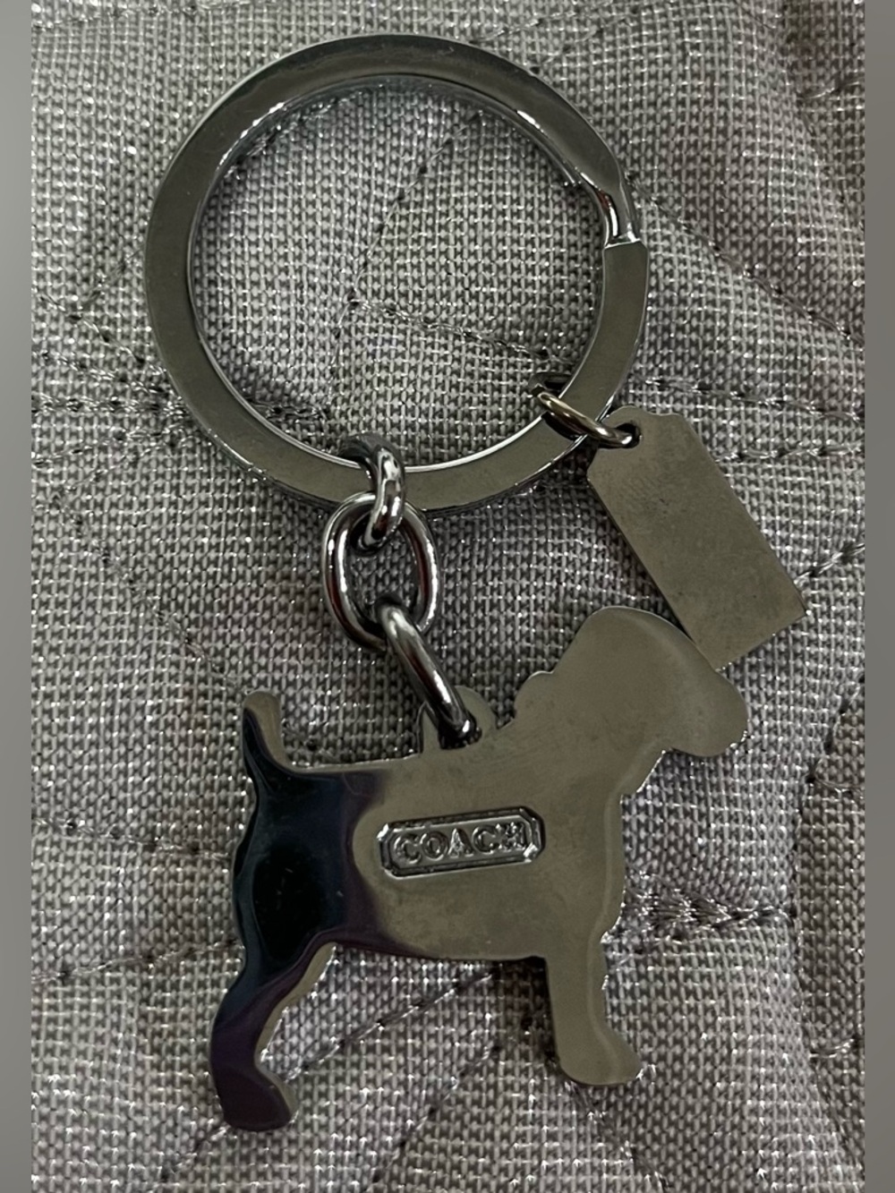 Coach Keychain Bag Charm Dog Beagle Vintage Rare Collectible - Picture 2 of 2
